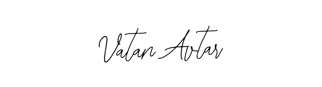if you are searching for the best signature style for your name Vatan Avtar. so please give up your signature search. here we have designed multiple signature styles  using Bearetta-2O07w. Vatan Avtar signature style 12 images and pictures png
