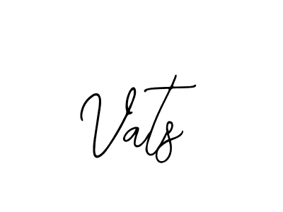 Create a beautiful signature design for name Vats. With this signature (Bearetta-2O07w) fonts, you can make a handwritten signature for free. Vats signature style 12 images and pictures png