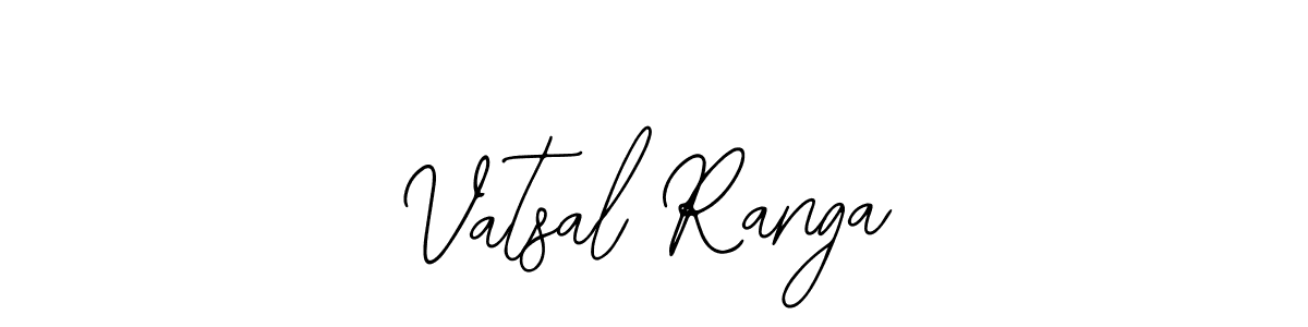 How to Draw Vatsal Ranga signature style? Bearetta-2O07w is a latest design signature styles for name Vatsal Ranga. Vatsal Ranga signature style 12 images and pictures png