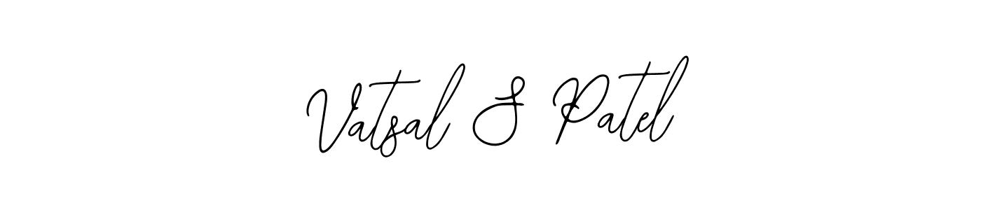 Also we have Vatsal S Patel name is the best signature style. Create professional handwritten signature collection using Bearetta-2O07w autograph style. Vatsal S Patel signature style 12 images and pictures png