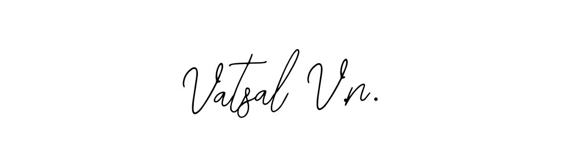 if you are searching for the best signature style for your name Vatsal V.n.. so please give up your signature search. here we have designed multiple signature styles  using Bearetta-2O07w. Vatsal V.n. signature style 12 images and pictures png