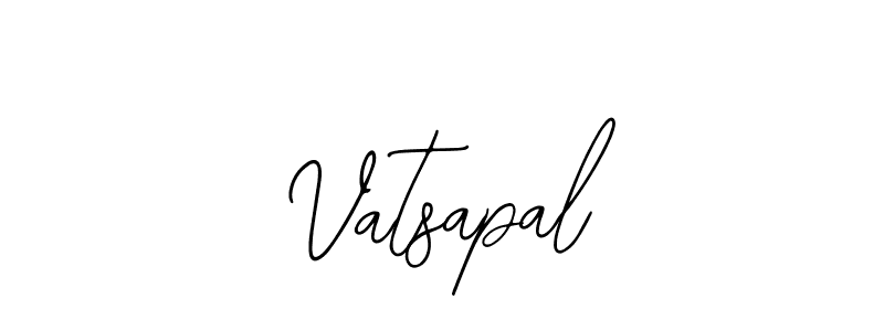 Design your own signature with our free online signature maker. With this signature software, you can create a handwritten (Bearetta-2O07w) signature for name Vatsapal. Vatsapal signature style 12 images and pictures png