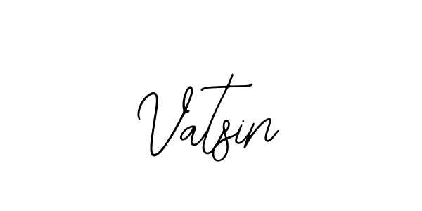 Also we have Vatsin name is the best signature style. Create professional handwritten signature collection using Bearetta-2O07w autograph style. Vatsin signature style 12 images and pictures png