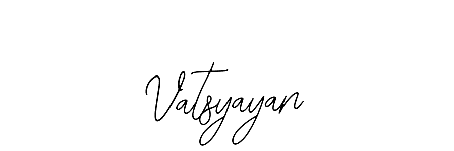 How to Draw Vatsyayan signature style? Bearetta-2O07w is a latest design signature styles for name Vatsyayan. Vatsyayan signature style 12 images and pictures png