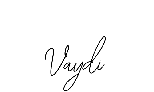 Make a beautiful signature design for name Vaydi. Use this online signature maker to create a handwritten signature for free. Vaydi signature style 12 images and pictures png