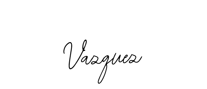 Vazquez stylish signature style. Best Handwritten Sign (Bearetta-2O07w) for my name. Handwritten Signature Collection Ideas for my name Vazquez. Vazquez signature style 12 images and pictures png