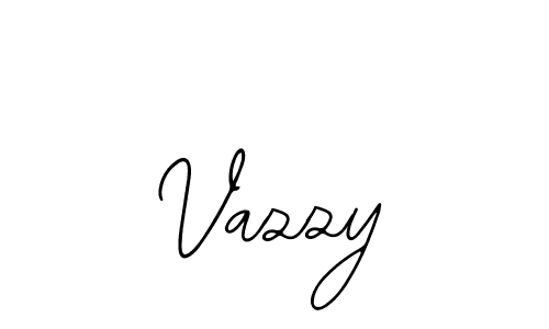 You should practise on your own different ways (Bearetta-2O07w) to write your name (Vazzy) in signature. don't let someone else do it for you. Vazzy signature style 12 images and pictures png