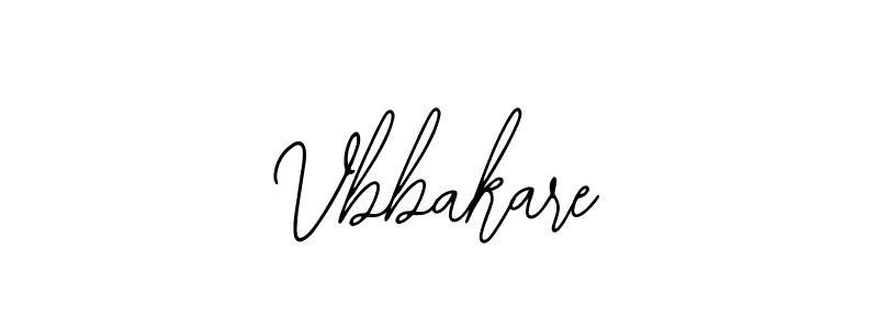 Use a signature maker to create a handwritten signature online. With this signature software, you can design (Bearetta-2O07w) your own signature for name Vbbakare. Vbbakare signature style 12 images and pictures png