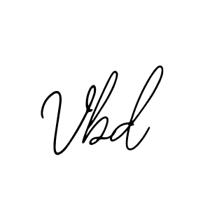 You should practise on your own different ways (Bearetta-2O07w) to write your name (Vbd) in signature. don't let someone else do it for you. Vbd signature style 12 images and pictures png