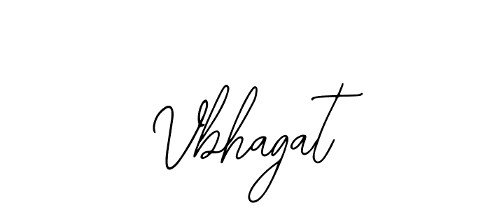 How to make Vbhagat name signature. Use Bearetta-2O07w style for creating short signs online. This is the latest handwritten sign. Vbhagat signature style 12 images and pictures png