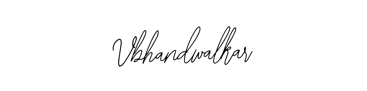 Create a beautiful signature design for name Vbhandwalkar. With this signature (Bearetta-2O07w) fonts, you can make a handwritten signature for free. Vbhandwalkar signature style 12 images and pictures png