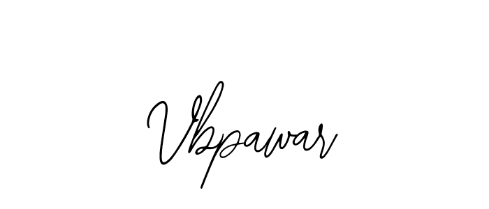 Make a beautiful signature design for name Vbpawar. With this signature (Bearetta-2O07w) style, you can create a handwritten signature for free. Vbpawar signature style 12 images and pictures png