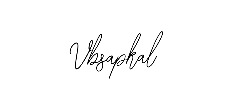 How to Draw Vbsapkal signature style? Bearetta-2O07w is a latest design signature styles for name Vbsapkal. Vbsapkal signature style 12 images and pictures png