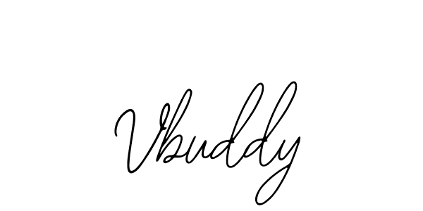 Make a beautiful signature design for name Vbuddy. With this signature (Bearetta-2O07w) style, you can create a handwritten signature for free. Vbuddy signature style 12 images and pictures png