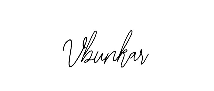 It looks lik you need a new signature style for name Vbunkar. Design unique handwritten (Bearetta-2O07w) signature with our free signature maker in just a few clicks. Vbunkar signature style 12 images and pictures png