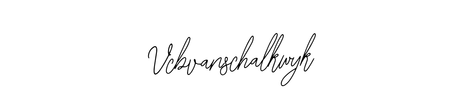 How to make Vcbvanschalkwyk name signature. Use Bearetta-2O07w style for creating short signs online. This is the latest handwritten sign. Vcbvanschalkwyk signature style 12 images and pictures png