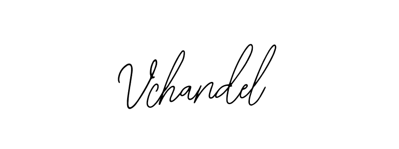 Design your own signature with our free online signature maker. With this signature software, you can create a handwritten (Bearetta-2O07w) signature for name Vchandel. Vchandel signature style 12 images and pictures png