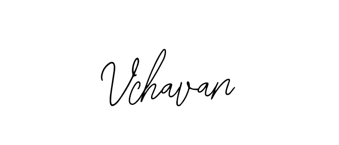 Design your own signature with our free online signature maker. With this signature software, you can create a handwritten (Bearetta-2O07w) signature for name Vchavan. Vchavan signature style 12 images and pictures png