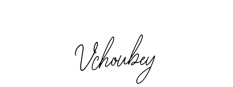 How to make Vchoubey signature? Bearetta-2O07w is a professional autograph style. Create handwritten signature for Vchoubey name. Vchoubey signature style 12 images and pictures png