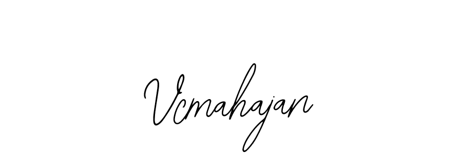 Design your own signature with our free online signature maker. With this signature software, you can create a handwritten (Bearetta-2O07w) signature for name Vcmahajan. Vcmahajan signature style 12 images and pictures png