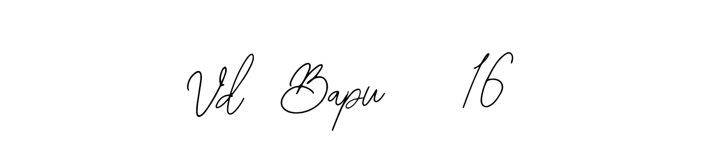 Make a beautiful signature design for name Vd  Bapu  8816. With this signature (Bearetta-2O07w) style, you can create a handwritten signature for free. Vd  Bapu  8816 signature style 12 images and pictures png