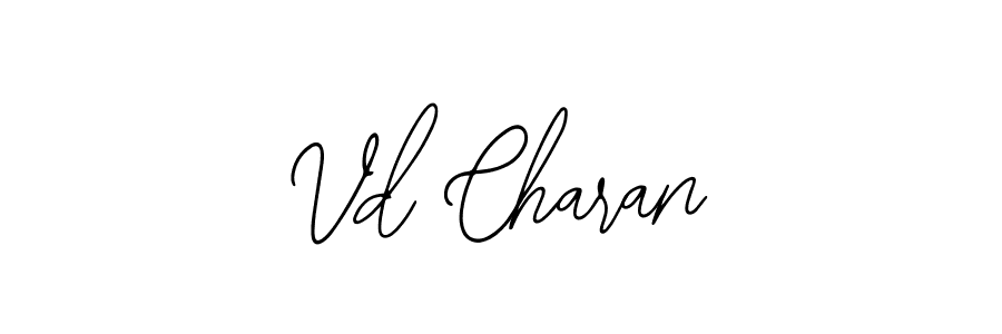 Similarly Bearetta-2O07w is the best handwritten signature design. Signature creator online .You can use it as an online autograph creator for name Vd Charan. Vd Charan signature style 12 images and pictures png