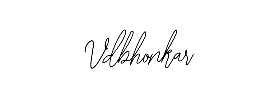 Also You can easily find your signature by using the search form. We will create Vdbhonkar name handwritten signature images for you free of cost using Bearetta-2O07w sign style. Vdbhonkar signature style 12 images and pictures png