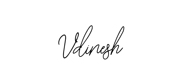 Use a signature maker to create a handwritten signature online. With this signature software, you can design (Bearetta-2O07w) your own signature for name Vdinesh. Vdinesh signature style 12 images and pictures png