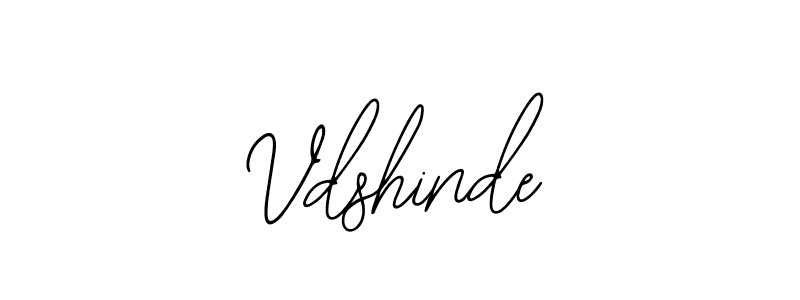 How to Draw Vdshinde signature style? Bearetta-2O07w is a latest design signature styles for name Vdshinde. Vdshinde signature style 12 images and pictures png