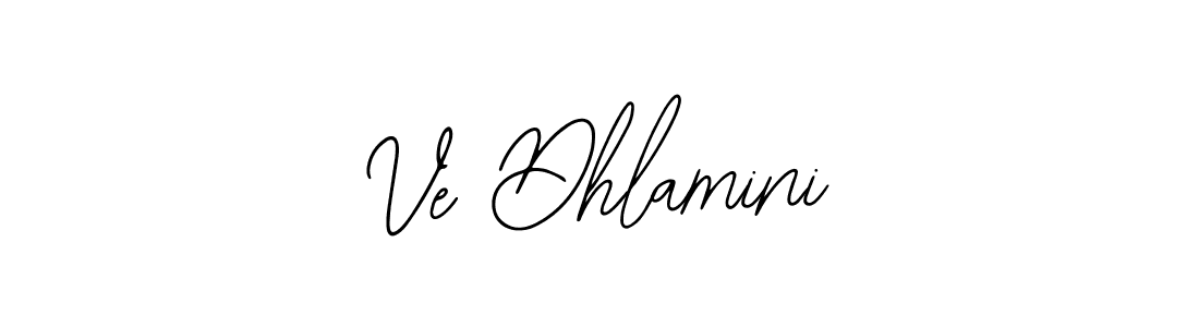 Design your own signature with our free online signature maker. With this signature software, you can create a handwritten (Bearetta-2O07w) signature for name Ve Dhlamini. Ve Dhlamini signature style 12 images and pictures png