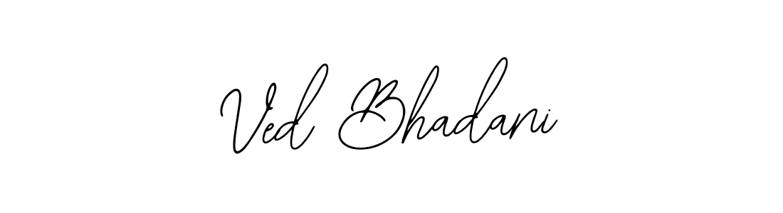 Best and Professional Signature Style for Ved Bhadani. Bearetta-2O07w Best Signature Style Collection. Ved Bhadani signature style 12 images and pictures png