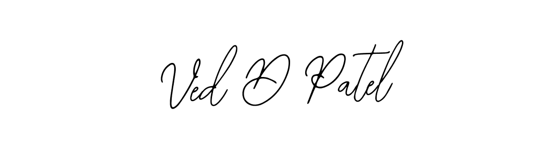 Design your own signature with our free online signature maker. With this signature software, you can create a handwritten (Bearetta-2O07w) signature for name Ved D Patel. Ved D Patel signature style 12 images and pictures png