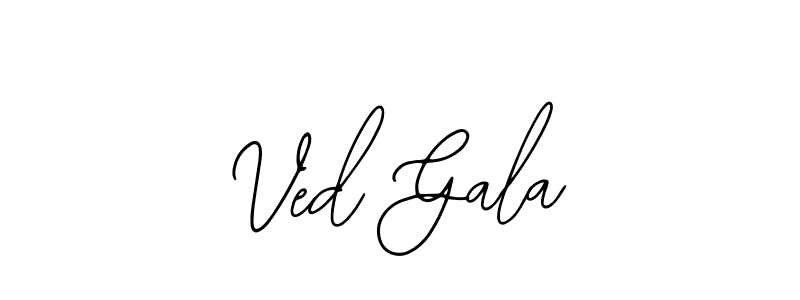 Ved Gala stylish signature style. Best Handwritten Sign (Bearetta-2O07w) for my name. Handwritten Signature Collection Ideas for my name Ved Gala. Ved Gala signature style 12 images and pictures png