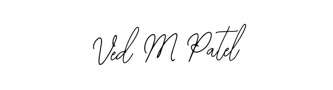 Design your own signature with our free online signature maker. With this signature software, you can create a handwritten (Bearetta-2O07w) signature for name Ved M Patel. Ved M Patel signature style 12 images and pictures png
