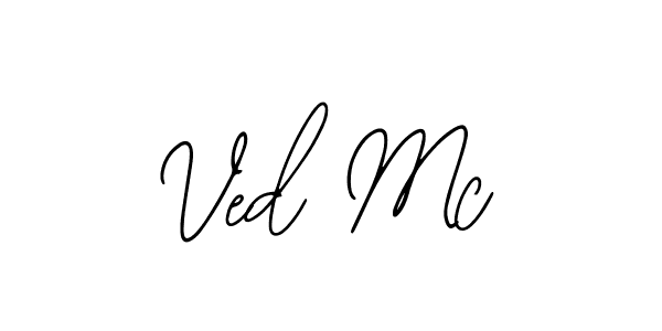 Also we have Ved Mc name is the best signature style. Create professional handwritten signature collection using Bearetta-2O07w autograph style. Ved Mc signature style 12 images and pictures png