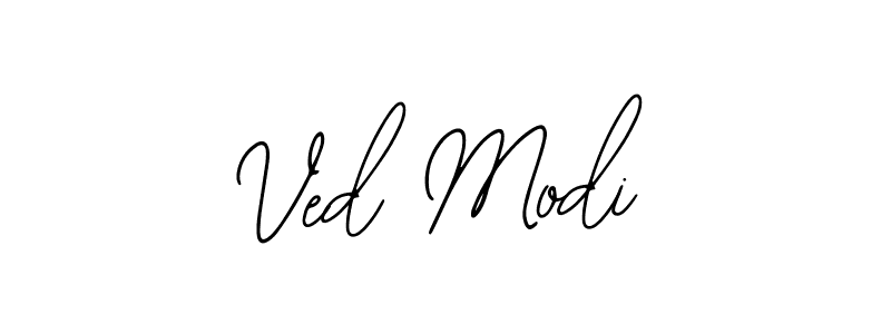 How to make Ved Modi signature? Bearetta-2O07w is a professional autograph style. Create handwritten signature for Ved Modi name. Ved Modi signature style 12 images and pictures png