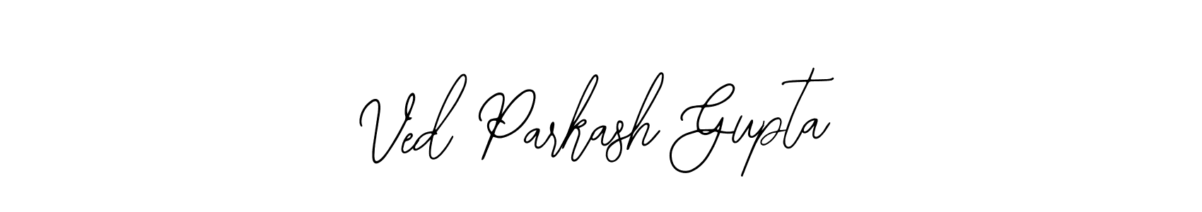 You should practise on your own different ways (Bearetta-2O07w) to write your name (Ved Parkash Gupta) in signature. don't let someone else do it for you. Ved Parkash Gupta signature style 12 images and pictures png