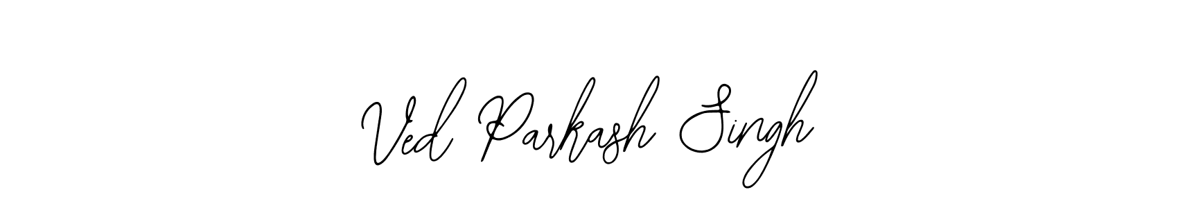 Similarly Bearetta-2O07w is the best handwritten signature design. Signature creator online .You can use it as an online autograph creator for name Ved Parkash Singh. Ved Parkash Singh signature style 12 images and pictures png