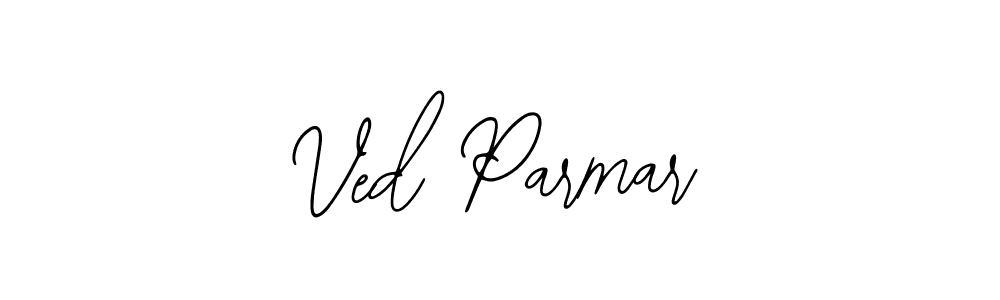 Make a beautiful signature design for name Ved Parmar. With this signature (Bearetta-2O07w) style, you can create a handwritten signature for free. Ved Parmar signature style 12 images and pictures png