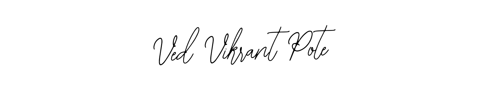You can use this online signature creator to create a handwritten signature for the name Ved Vikrant Pote. This is the best online autograph maker. Ved Vikrant Pote signature style 12 images and pictures png
