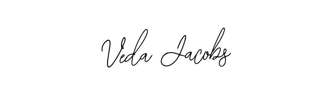 Make a beautiful signature design for name Veda Jacobs. Use this online signature maker to create a handwritten signature for free. Veda Jacobs signature style 12 images and pictures png