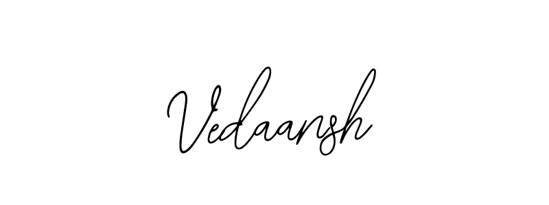if you are searching for the best signature style for your name Vedaansh. so please give up your signature search. here we have designed multiple signature styles  using Bearetta-2O07w. Vedaansh signature style 12 images and pictures png