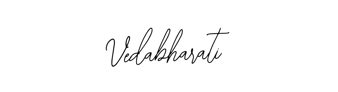 Vedabharati stylish signature style. Best Handwritten Sign (Bearetta-2O07w) for my name. Handwritten Signature Collection Ideas for my name Vedabharati. Vedabharati signature style 12 images and pictures png