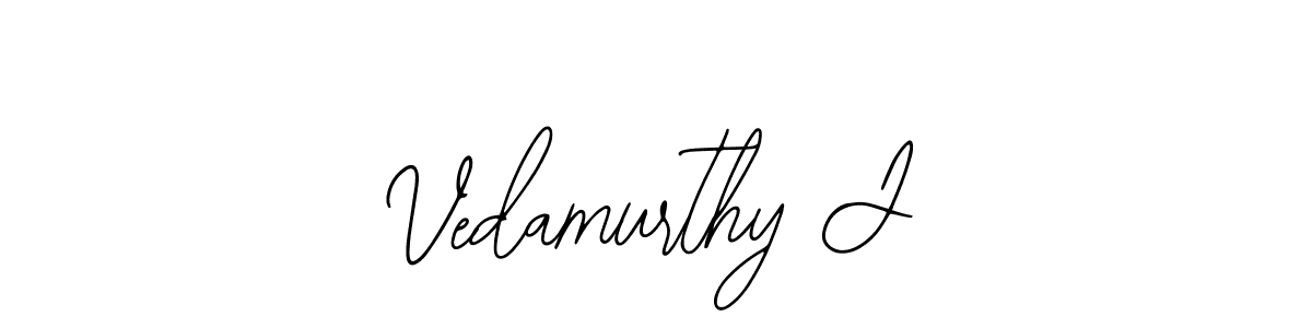 Vedamurthy J stylish signature style. Best Handwritten Sign (Bearetta-2O07w) for my name. Handwritten Signature Collection Ideas for my name Vedamurthy J. Vedamurthy J signature style 12 images and pictures png