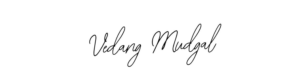 See photos of Vedang Mudgal official signature by Spectra . Check more albums & portfolios. Read reviews & check more about Bearetta-2O07w font. Vedang Mudgal signature style 12 images and pictures png