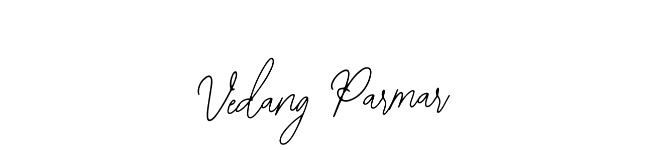 It looks lik you need a new signature style for name Vedang Parmar. Design unique handwritten (Bearetta-2O07w) signature with our free signature maker in just a few clicks. Vedang Parmar signature style 12 images and pictures png