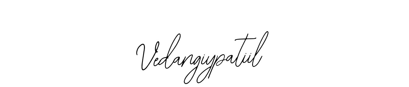 Also You can easily find your signature by using the search form. We will create Vedangiypatiil name handwritten signature images for you free of cost using Bearetta-2O07w sign style. Vedangiypatiil signature style 12 images and pictures png
