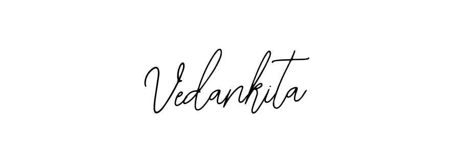 Make a beautiful signature design for name Vedankita. Use this online signature maker to create a handwritten signature for free. Vedankita signature style 12 images and pictures png