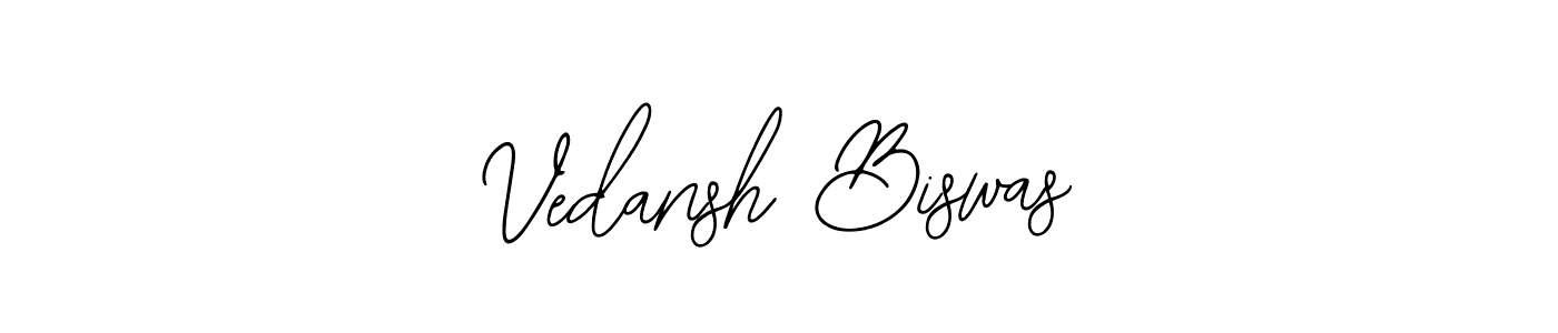 Also You can easily find your signature by using the search form. We will create Vedansh Biswas name handwritten signature images for you free of cost using Bearetta-2O07w sign style. Vedansh Biswas signature style 12 images and pictures png