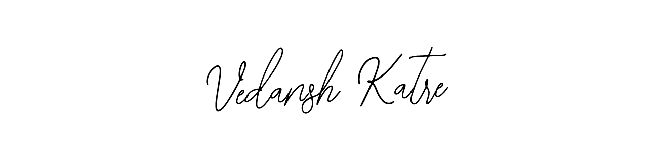 Make a beautiful signature design for name Vedansh Katre. Use this online signature maker to create a handwritten signature for free. Vedansh Katre signature style 12 images and pictures png